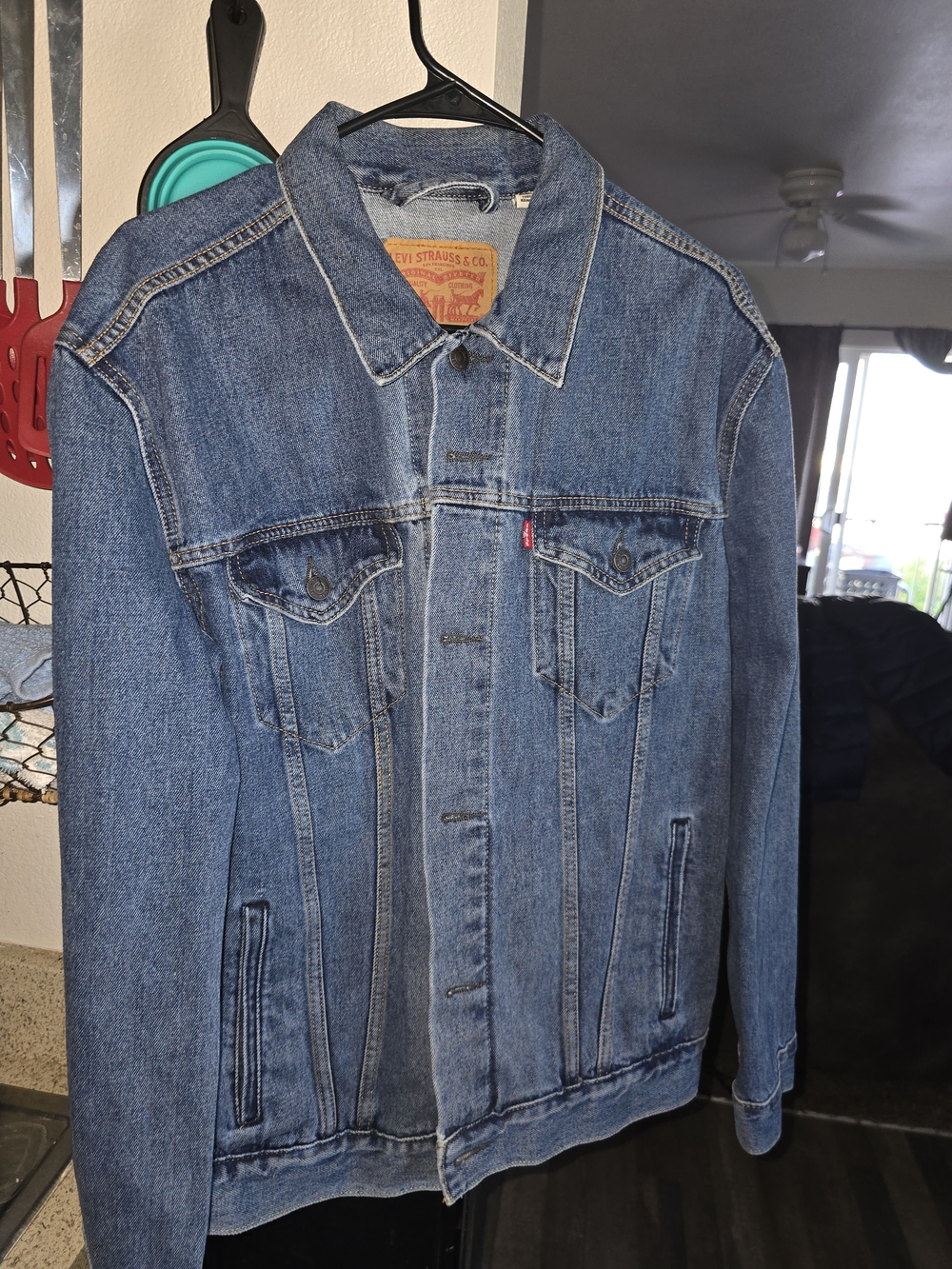 Levi's Medium Blue Denim Shirt Jacket
